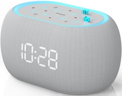 DailySupplies® Digitale Wekker - Wekkerradio - Reiswekker - Grijs