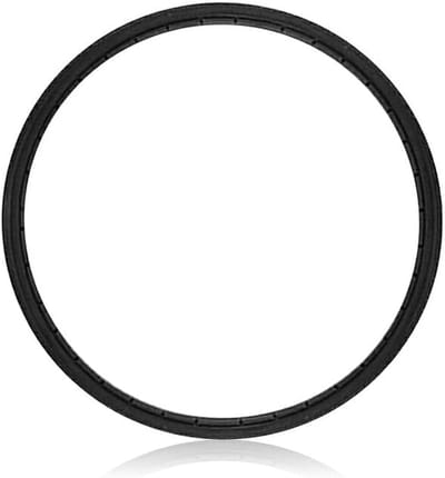 Rolstoelbanden - Massieve banden - Veilig rijden - Lekbestendig - 24 inch - Zwart