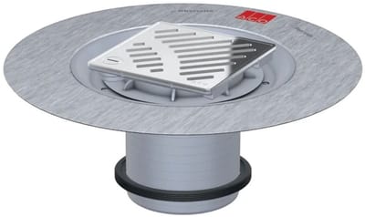 ACO Opzetstuk Passavant 149x149 K3/ABS/ met/Edelstaalr./Roest verschr.V2A, 5141.30.22