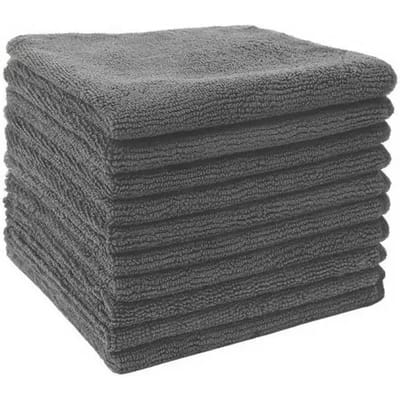12-Pack Reinigingslap Microvezel Reinigingsdoek 9 Kleuren Assortiment Reinigingsdoeken voor Huis Keuken 1PCS
