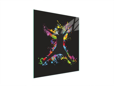 TMK ArtDeko - Snijplank Glas - 45x52 cm - Veilig en Hygiënisch - Meerdere Functies