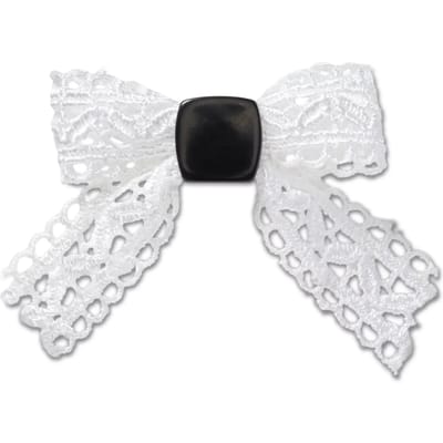 Jibbitz Crocs White Lace Bow