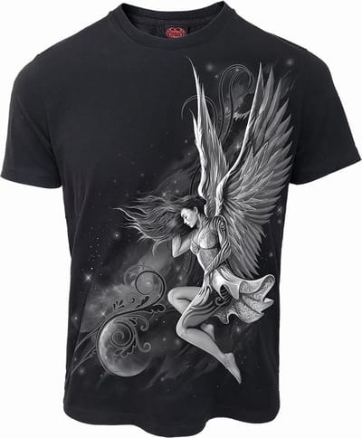 Spiral Heren Tshirt -S- LUCID DREAMS Zwart