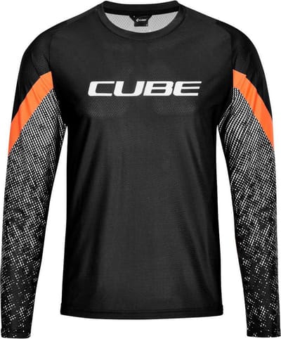 Cube Edge Jersey Met Lange Mouwen Zwart S Man