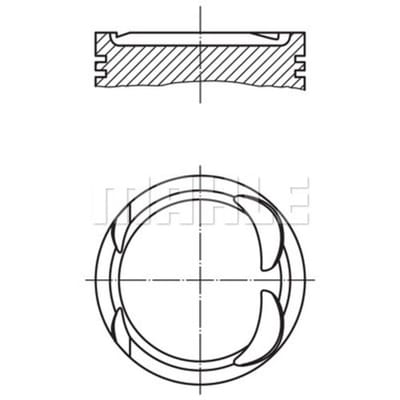 Zuiger MAHLE 021 PI 00117 000