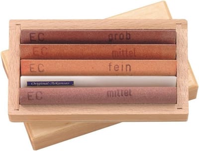 Aftrekvijlset - Slijpset - Metaal Bewerken - Fijn Raster - 117 cm - Bruin
