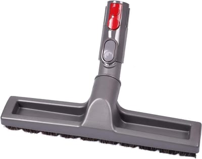 Paardenhaar Borstelkop Geschikt voor Dyson V7 - V8 - V10 - V11 - V15 - Inclusief Adapter - Zachte Parketborstel voor Harde Vloeren - Krasvrije Reiniging - Stofzuiger Accessoires