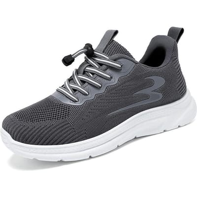 Wandelschoenen Nieuwe damesschoenen Sportschoenen Middelbare leeftijd en ouderen Zachtzool hardloopschoenen Koppel Ouderen Reisschoenen Dames 44 gray