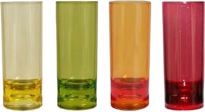 Gimex - Colour Line - Shotglas - Rainbow - 40 ml - 4 Stuks