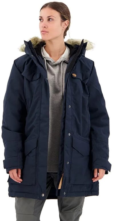 Fjällräven Nuuk Parka Blauw 2XS Vrouw