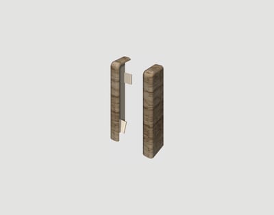 EGGER eindelement voor plinten van 6 cm KUBUS Eiken beige
