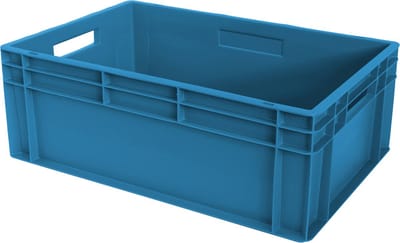 Alpac Stapelbak - Opbergbak - 600 x 400 x 220 mm - 42L - Blauw
