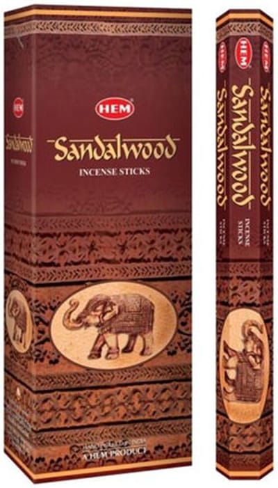 Wierook HEM Sandalwood (Sandelhout) (3 stuks)
