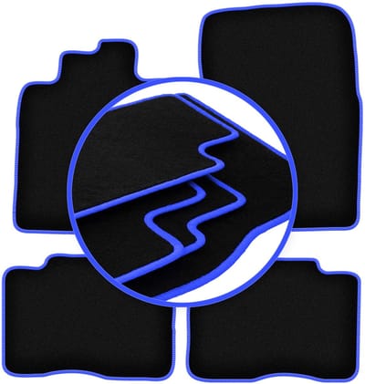 CARLUX-BLUE automatten voor: Mitsubishi Pajero IV kort (2006-2018)