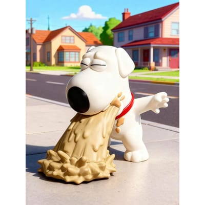 Family Guy Brian·Griffin Anime Figuren en Beelden | Woondecoratie Ornamenten | Festival Cadeaus en Verzamelobjecten Anime fan verzamelobjecten veelkleurig
