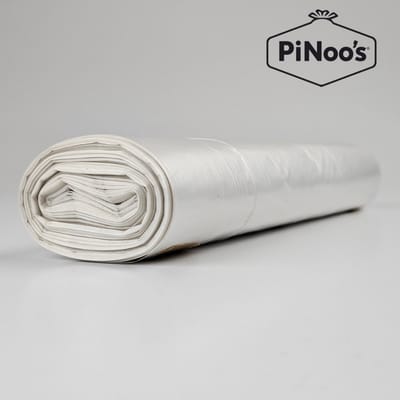 Transparante Vuilniszakken 70 Liter | 5 rollen à 20 zakken - HDPE-plastic | T23 | 58x100 cm - Afvalzakken 70 liter, Doorzichtige vuilzakken, 70 liter vuilniszakken (05810001124)
