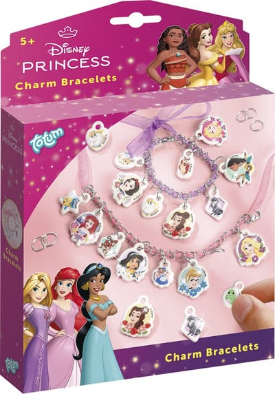 Disney Princess Totum 2 prinsessen bedel armbandjes maken | speelgoed meisjes vanaf 5 jaar sieraden knutselen cadeau tip creatief speelgoed