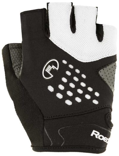 Roeckl Inovo Fietshandschoenen zomer Heren Zwart Wit - Black/White - 7 5