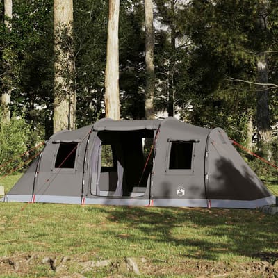 Vidaxl Gezinstent, Tunneltent, 6 Pers., Bruin, Waterdicht