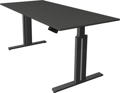 Kerkmann - Bureau Move-3 elegant antraciet 180x80cm elektrisch verstelbaar
