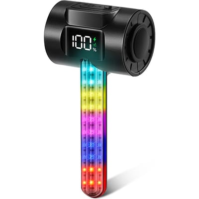 Lumières de vélo pour la conduite de nuit Détection intelligente Navigation Feu arrière de vélo avec batterie longue autonomie et double Colorful Intelligent Edition