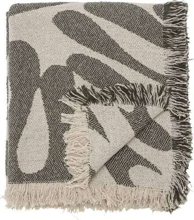 Bloomingville Plaid Alk - groen - 160x130cm