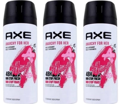 Axe Deodorant Anarchy For Her 150ml - Voordeelverpakking 3 stuks