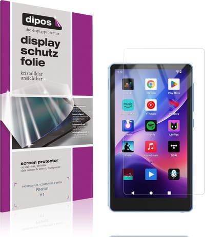 dipos – 4x Beschermfolie geschikt voor PINHUI H1 | Krasbestendige & heldere Screenprotector Ultra-Thin