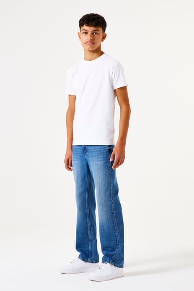 GARCIA Ilyano Jongens Straight Fit Jeans Blauw
