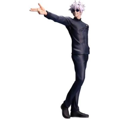 Anime Jujutsu Kaisen Gojo Satoru 17CM Figuur Staande Houding De Sterkste Twee Speelgoed Cadeau Verzameling Decoratie Ornamenten PVC black