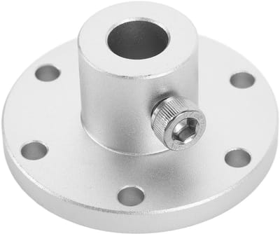 Dailygoods- Flenskoppeling Lichtgewicht Aluminium - 12mm Koppeling - Nauwkeurige Uitlijning - DIY Modelmotoren - Universele Toepassing - Efficiënte Krachtoverbrenging - As Koppeling