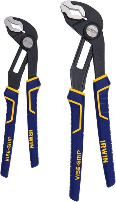 GrooveLock Grijptangen Set - V-Jaw, 2 Stuks