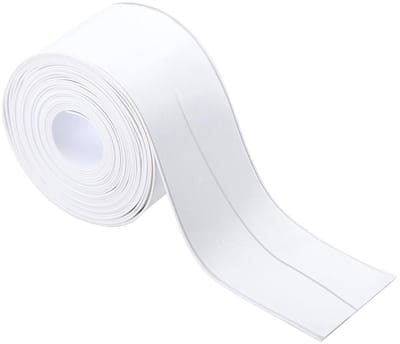 Waterdichte en schimmelbestendige siliconen tape van 5 m × 3.8 cm voor badkamer en keuken, ideaal voor voegen en naden