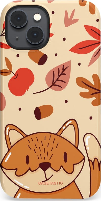 Casetastic hoesje geschikt voor Apple iPhone 14 - MagSafe - Dubbellaagse bescherming - Boskat op avontuur - Fashion Case - Zand Terracotta Rood