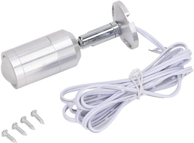 Allecto - Mini LED Showcase Spotlight - Verstelbare Hoek - Ideaal voor Sieraden - Zilver - Verlichting - Decoratie - Verzamelobjecten - Geschikt vo...