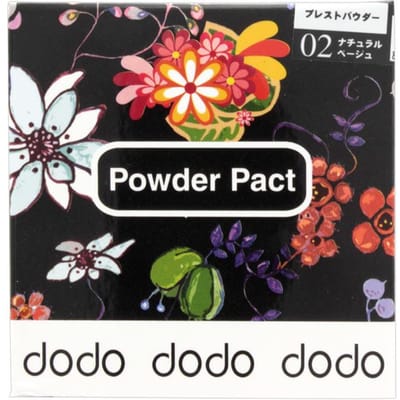 DMA Dodo Powder Compact 02 Natural Beige 6G Skin Makeup  To finish off or reapply makeup after foundation, apply an appropriate amount to