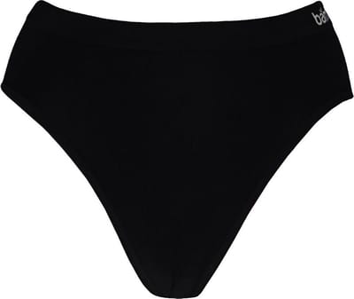 Bamboe Dames Hip Slips | Zwart | Maat XL | Dames ondergoed | Dames slips | Ondergoed dames volwassene | Boxershort dames | Bamboe | Bamboe ondergoed dames | Bamboo | Apollo