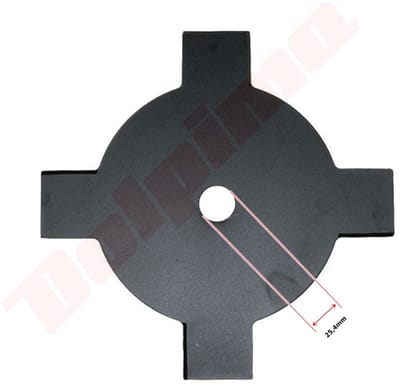 Maaimes 4 Tands 25,4 mm voor Chinese Bosmaaier Merk BPC Parts
