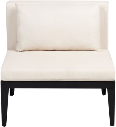 BRACCIANO - Loungeset 4-zits - Lichtbeige - Links - Acaciahout