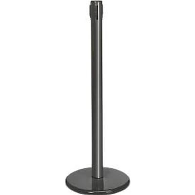Afzetpaal GLA45, zonder trekband, H 955 mm, met lege cassette, antraciet