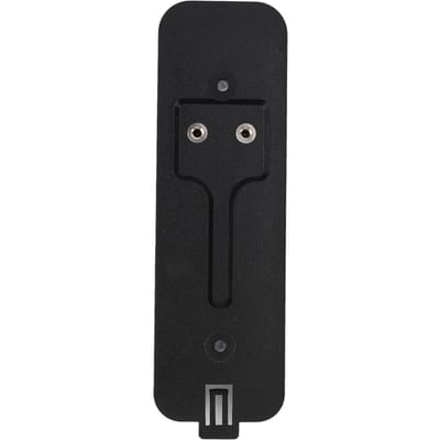 Plaque arrière pour sonnette vidéo Blink Pièce de rechange pour plaque arrière de sonnette en plastique avec accessoire de montage Noir noir