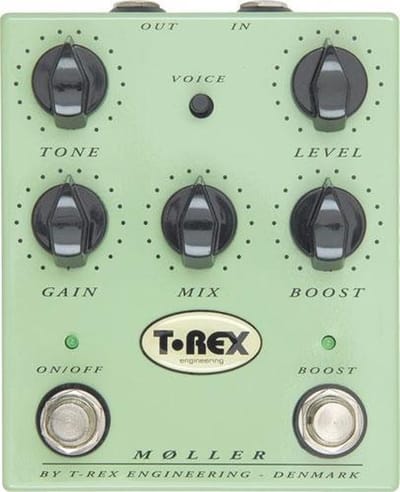 T-Rex Moller 2 classic overdrive pedaal met clean boost