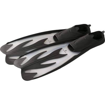 Palmes de Natation Tecnopro F5 46-47 Noir Transparent