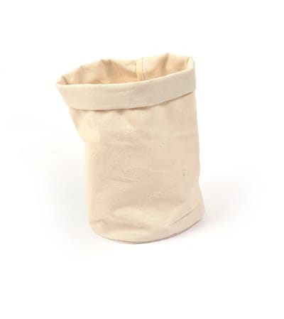 Graine Creative katoenen zak decoratie 12,5x22 cm opbergzak.
