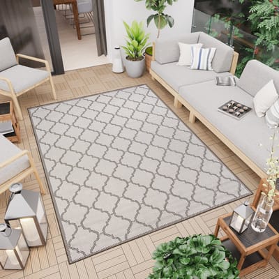 Tapiso Capri Vloerkleed Tuintapijt Indoor Outdoor Woonkamer Binnen Maat- 80x150