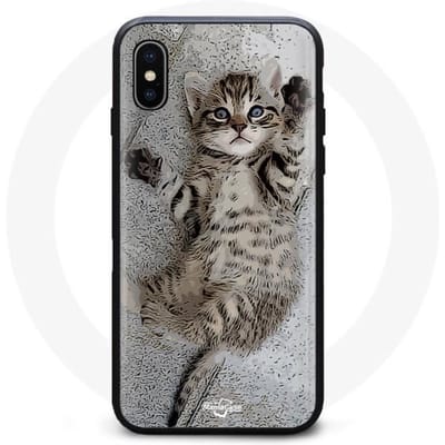 Iphone XS max hoesje Bengalen Slapende Kat