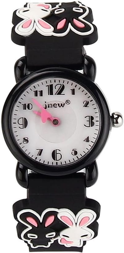 Waterdicht Kinderhorloge met 3D Cartoon Wijzerplaat - Leuk Cadeau voor Jongens en Meisjes