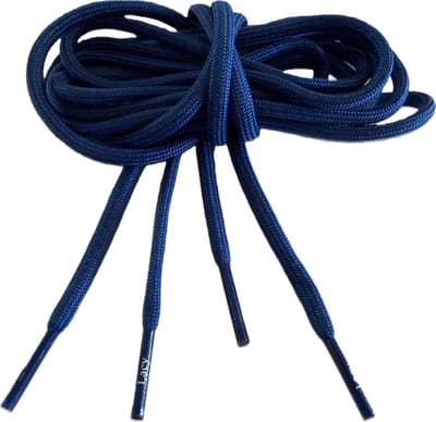 Schoenveters-rond blauw - 150 cm x 4mm - rond