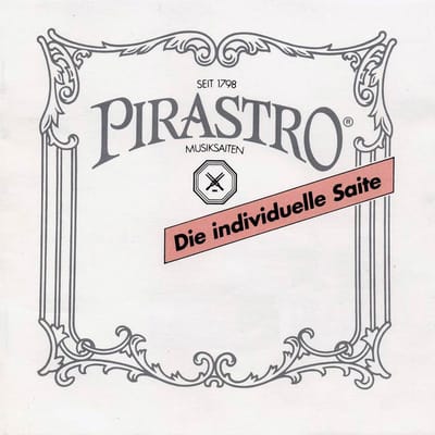 Pirastro P267420 pardessus (high-treble) string F-4 (14 1/4), gut core, aluminum