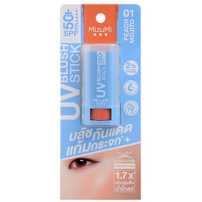 MizuMi - UV Blush Stick SPF 50+ PA++++ 01 Peach Mojito